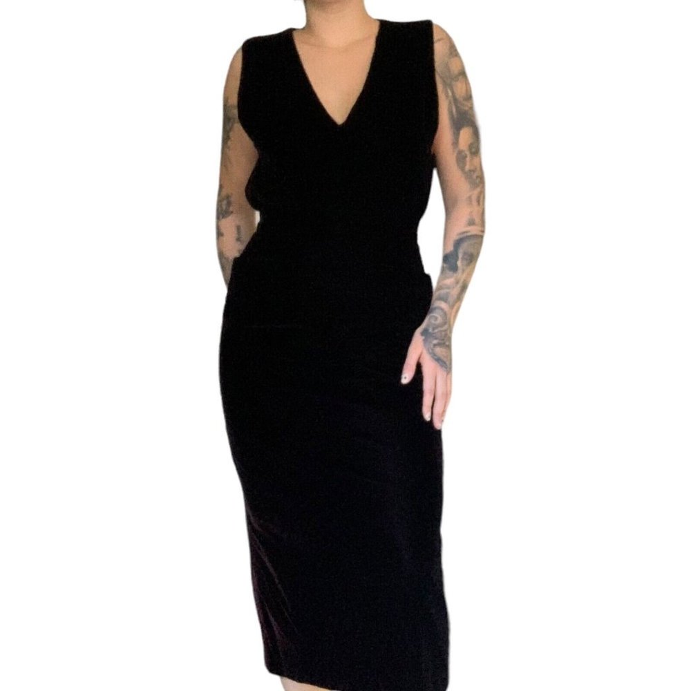 Vintage Talbots Velvet Dress